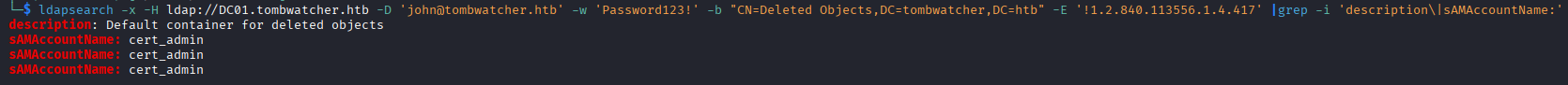 Ldapsearch Enumeration