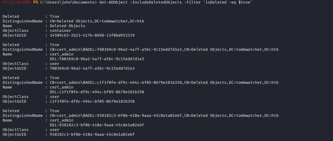 AD Enumeration
